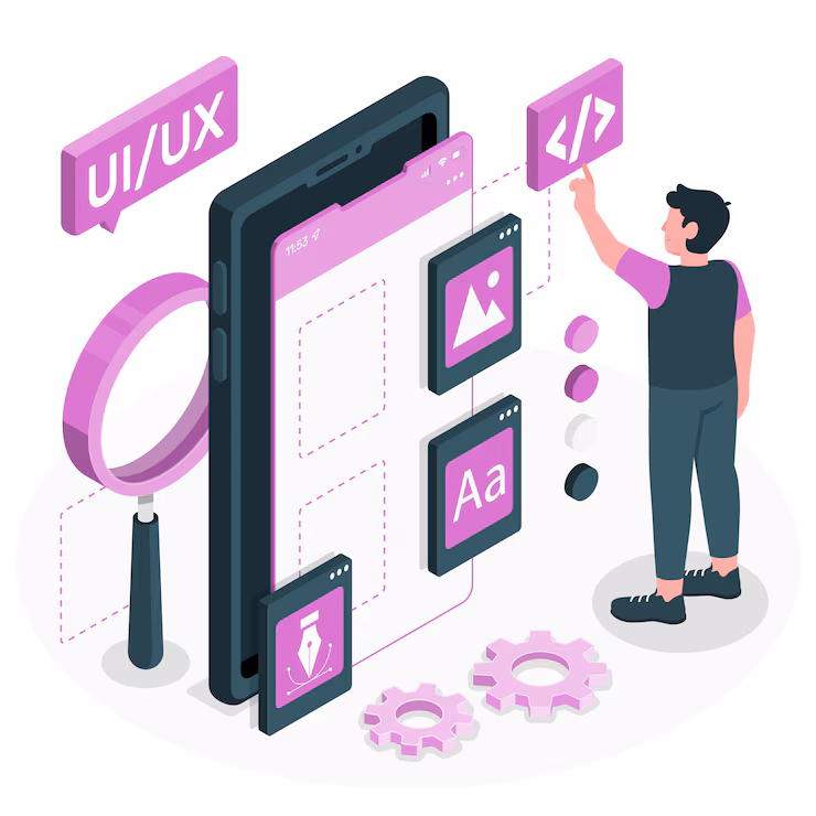 UI/UX design and development